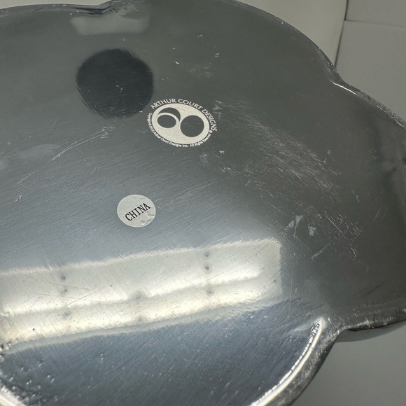 2012 Arthur Court Designs Quatro Pitcher Aluminum Silver - Picture 2 of 8